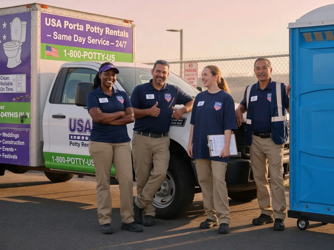 Porta Potty Rental company in Scotia, CA